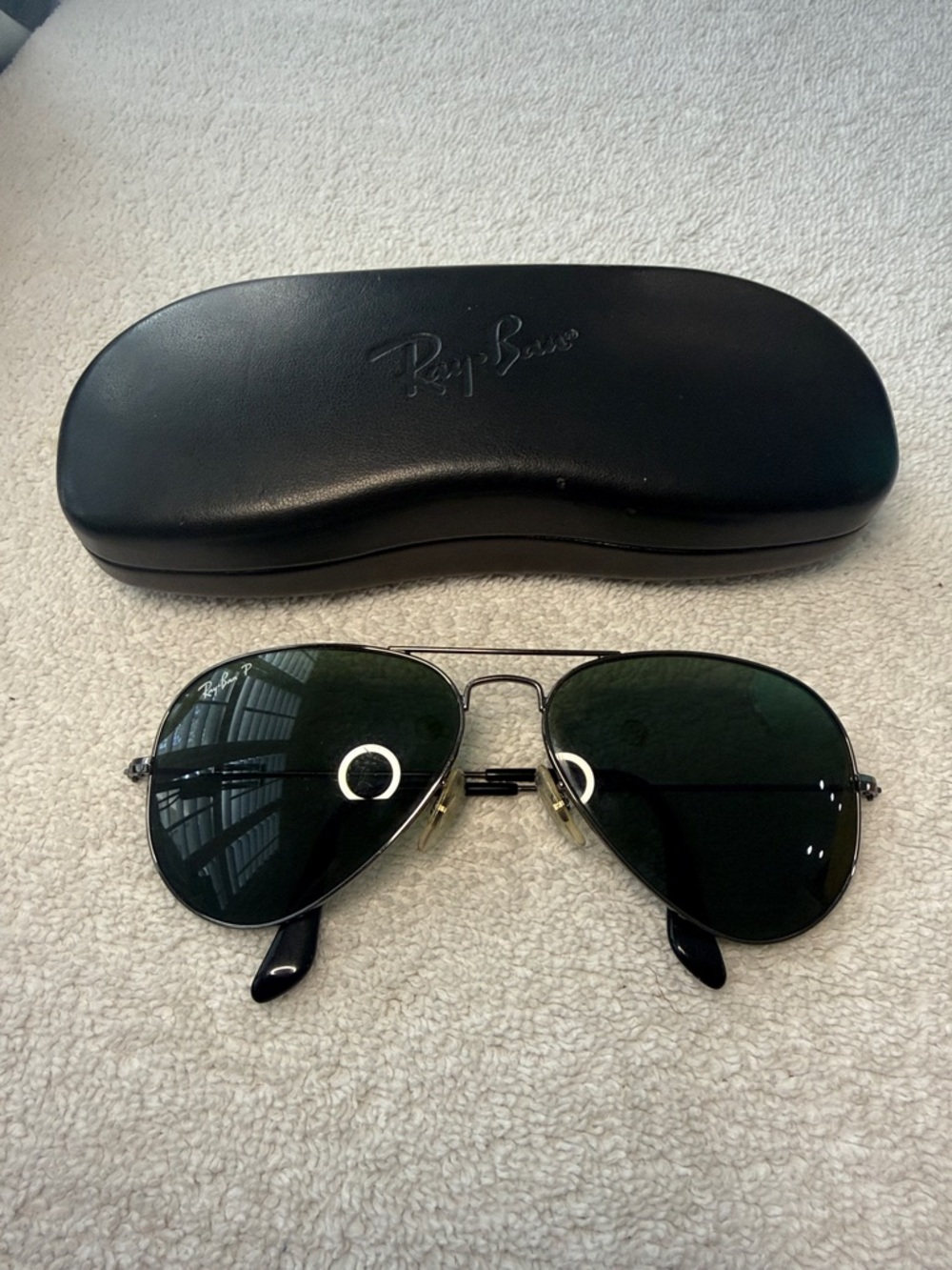 Ray Ban P Polarized Classic Aviator Sunglasses Made in Italy RB 3025